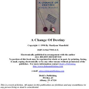 cover image of A Change of Destiny